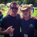 Danny Elster (formerly of Love.45) with goat at 43rd Annual CHUN People's Fair